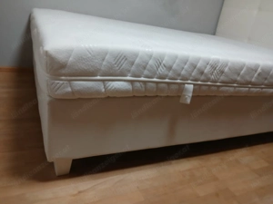 Bockspringbett in Weiß Bild 3