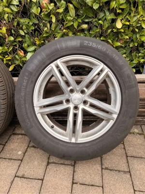 Wheelworld Alufelgen 8x18 ET35 LK112 mit Sommerreifen Audi Q5 Bild 2
