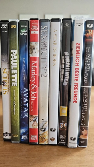 10 DVD diverse Filme