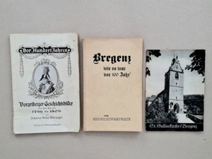 Alte Bücher von | über Bregenz und Vorarlberg Bild 5