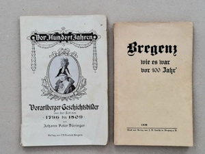 Alte Bücher von | über Bregenz und Vorarlberg