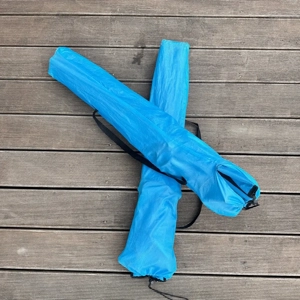 Campingstuhl klappbar blau Bild 4