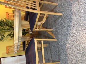Küchentisch-Set inkl. 6 Stühlen (Tisch ist ausklappbar) Bild 3