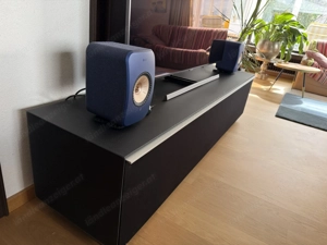 Modernes TV- Audio-Lowboard Bild 2