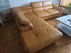 Wohnlandschaft aus Leder Bild 2