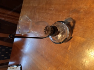 urige Öllampe aus dem Bestand eines alten Bauernhauses Bild 3