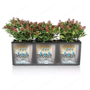 Lechuza Trio Cottage  weiß, 129cm x 42cm x 44cm Bild 5