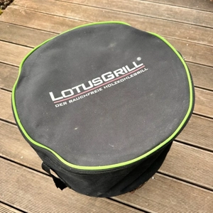 Griller Holzkohle Grün Bild 2