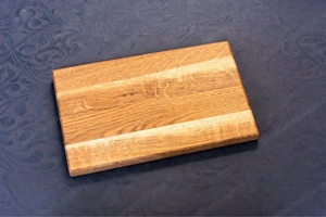 Jausenbrett Set aus Eiche massiv   2 handgemachte Bretter Bild 2