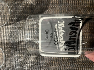 0,5 Liter Mohrenbräu Bierglas Bild 3
