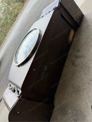 Kaminuhr   Tischuhr - mechanisch Bild 3