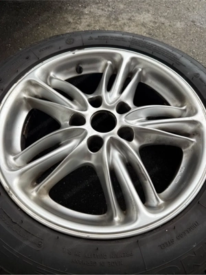 4x Alufelgen mit Ganzjahresreifen 215 55 R16 Bild 2
