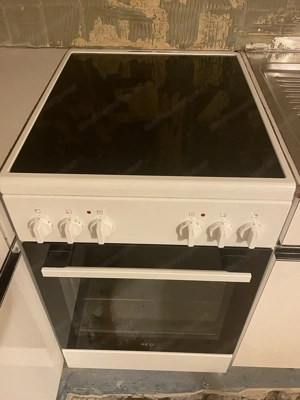 Herd   Standherd AEG mit Glaskeramikkochfeld Bild 2