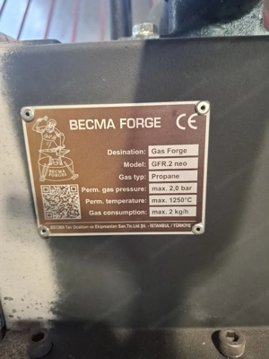 Gasschmiedeofen Bild 2