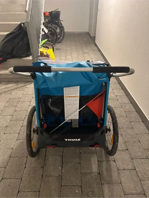 Thule Fahrradanhänger Coaster XT für 2 Kinder Bild 3