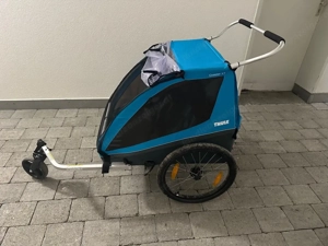 Thule Fahrradanhänger Coaster XT für 2 Kinder Bild 2