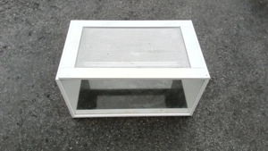 Hamsterkäfig aus Holz Glas Bild 4