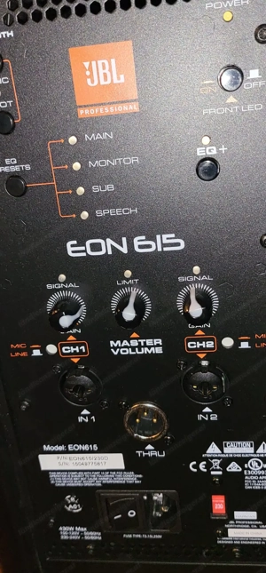 2 JBL Boxen Eon615 Bild 3