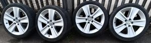 AUDI VW SKODA SEAT_18 Zoll Alufelg BUDAPEST Titan grau LK. 5x112 Bild 4