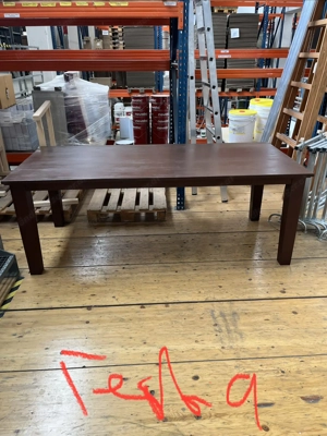 Großer Tisch aus amerikanischer Nuss Bild 5