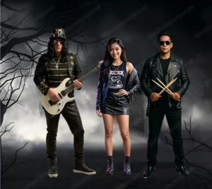 Rock Musiker, für Party Rock Night  Bild 3