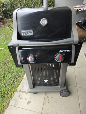 Webergrill Spirit abzugeben