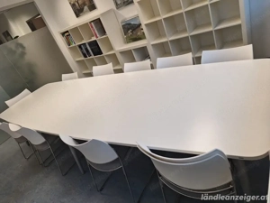 Konferenztisch Sedus weiß 385 x 105 125 cm