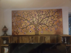 Hangemaltes Bild Lebensbaum