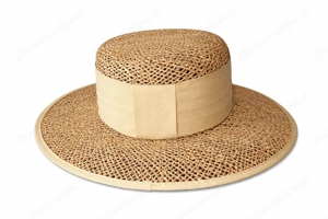 Eleganter Seeberger Damen-Sonnenhut "Föhr" - Gr. M - Natur  Beige - neu Bild 3