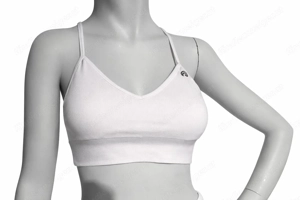 2  Oceans Apart Sport-BHs   Joy BH & Soso BH   Gr. S   weiß   überkreuzte Träger