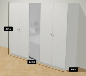 Kleiderschrank Ikea Pax Bild 4