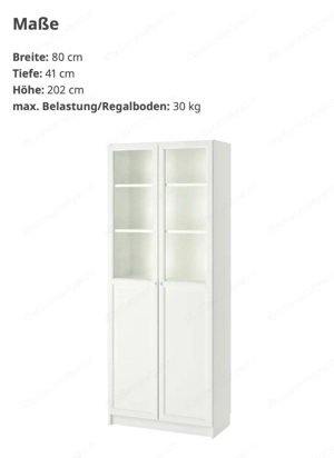 Wohnzimmerschrank Ikea Billy Bild 2