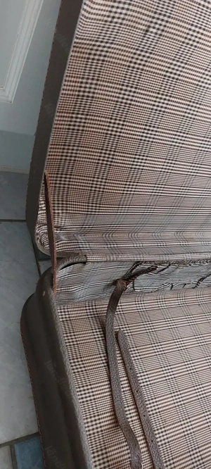 Antiker Koffer 1950er 1960er Jahre  Bild 7