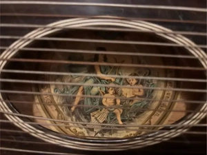 Musikinstrument - alte Konzertzither inkl. Koffer und Notenheft Bild 5