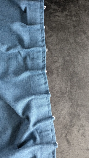 Schlafzimmervorhang 99% Dimout in blau Bild 2