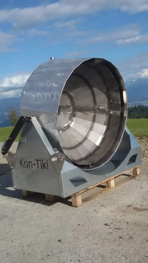 Kontiki Pflanzenkohle Pyrolyse 300l Garten Wald TerraPreta