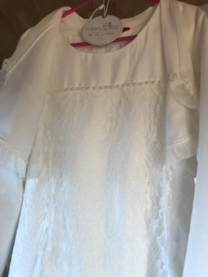 Erstkommungionskleid Mädchen Größe 128  Bild 5