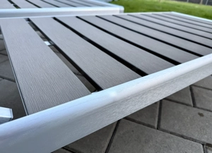 Gartenliege Aluminium Bild 3