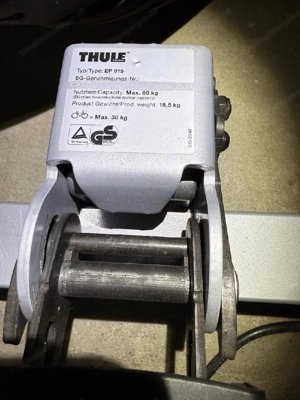 Fahrradträger   Kupplungsträger Thule EuroPower EP 915 - NEUWERTIG Bild 4