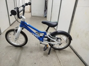 Woom 2 Kinderfahrrad 14 Zoll Blau  Bild 4