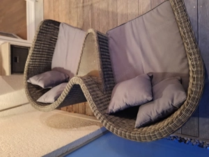 2er Rattan Lounge  Bild 2