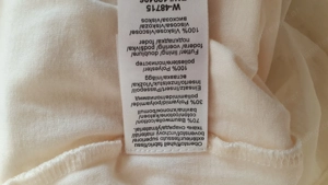 NEUE Chiffonbluse mit Spitze, Gr. 46, Farbe ecru, Marke "Fair Lady" Bild 5