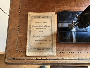 Nähmaschine Gritzner, Singer, Tretnähmaschine Bild 2