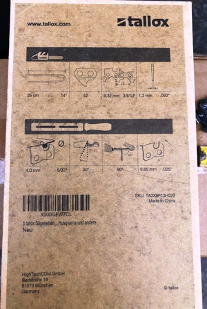 Tallox Sägekette Bild 3
