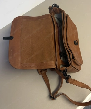 Lederhandtasche aunts&uncles, camelfarbig Bild 4