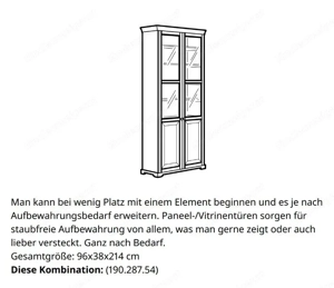 Liatorp Wandverbau weiß Bild 3