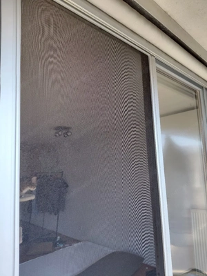 Fliegengitter Schiebetür Katzensicher Bild 3
