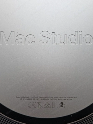 MAC Studio M1 Bild 5