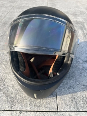 Neuwertiger Vollvisier Integralhelm Bild 2
