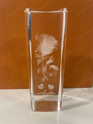 Glassäule Love Bild 5